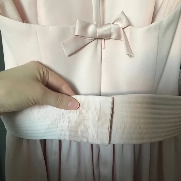 Blush bridesmaid gown - Picture 6 of 8